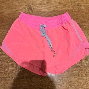lululemon athletica Coral Athletic Shorts